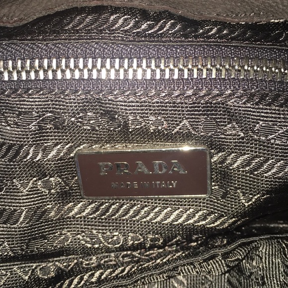 Vintage Prada Brown Suede Shoulder Bag - Picture 8 of 8